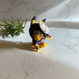 Pokemon Pikachu Naruto Cosplay Anime Mini Figure Toy Collectible 2" Desk Figure